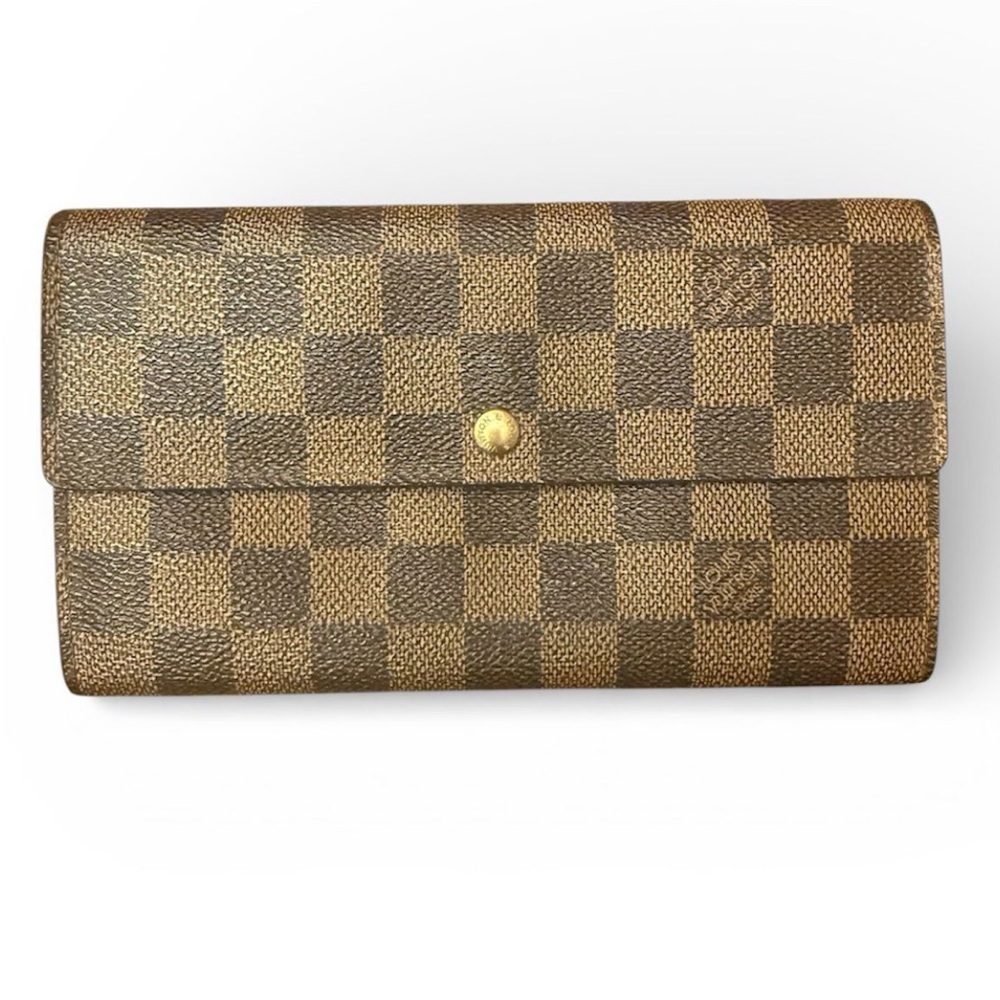 Louis Vuitton Damier Long Wallet - CA0967 Authentic Preloved